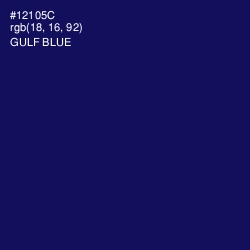 #12105C - Gulf Blue Color Image